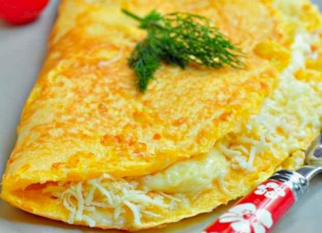 Kaşarlı Omlet